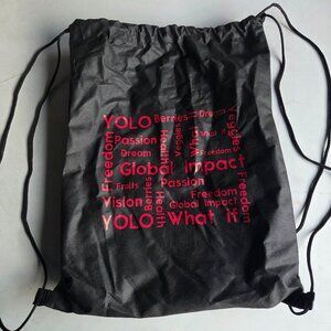 drawstring backpack